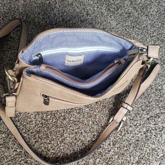 Tan crossbody bag - Picture 2 of 3
